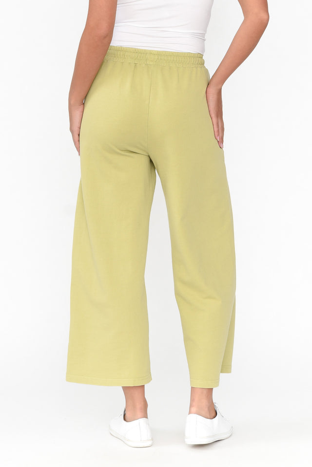 Mariam Green Relaxed Track Pants