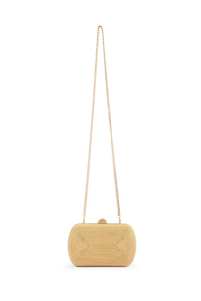 Martina Gold Rope Clutch image 1