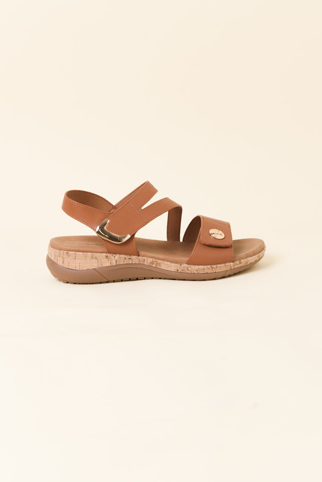 Meadow Tan Velcro Sandal image 1
