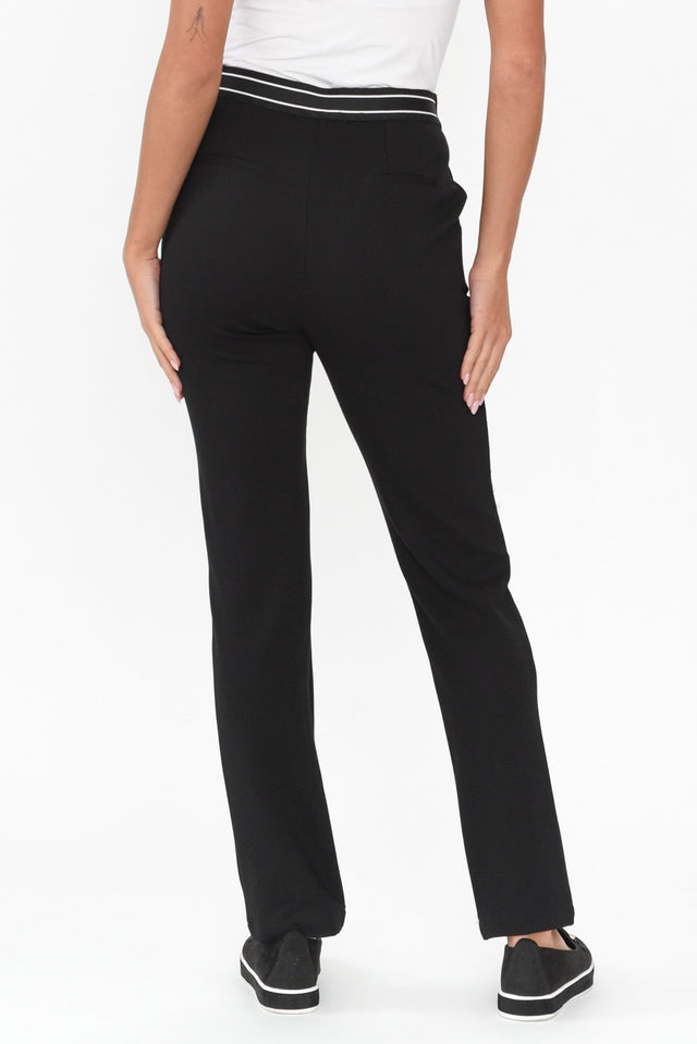 Mendez Black Ponte Pants