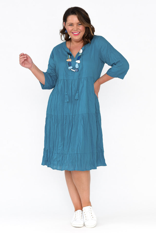 plus-size,curve-dresses,plus-size-sleeved-dresses,plus-size-above-knee-dresses,plus-size-cotton-dresses,plus-size-summer-dresses alt text|model:Stacey;wearing:AU 16 / US 12