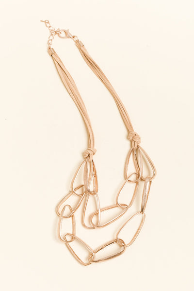 Minka Gold Link Necklace