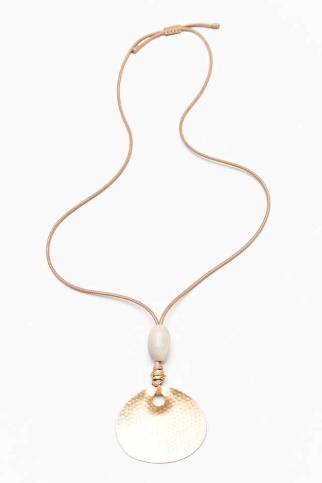 Mirabella Gold Pendant Necklace image 1