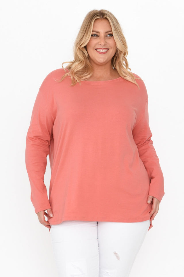 plus-size,curve-tops,plus-size-sleeved-tops,plus-size-cotton-tops,plus-size-winter-clothing,alt text|model:Caitlin;wearing:XXL image 8