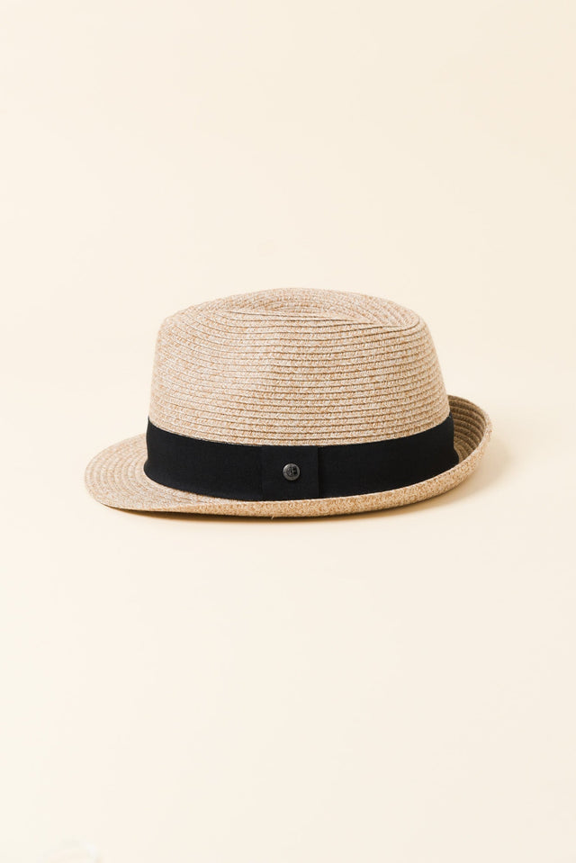 Natural Travel Trilby Hat