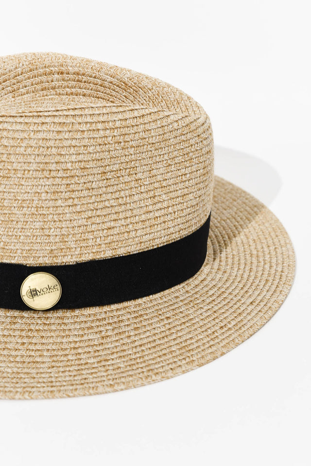 Natural Wide Brim Travel Fedora image 4