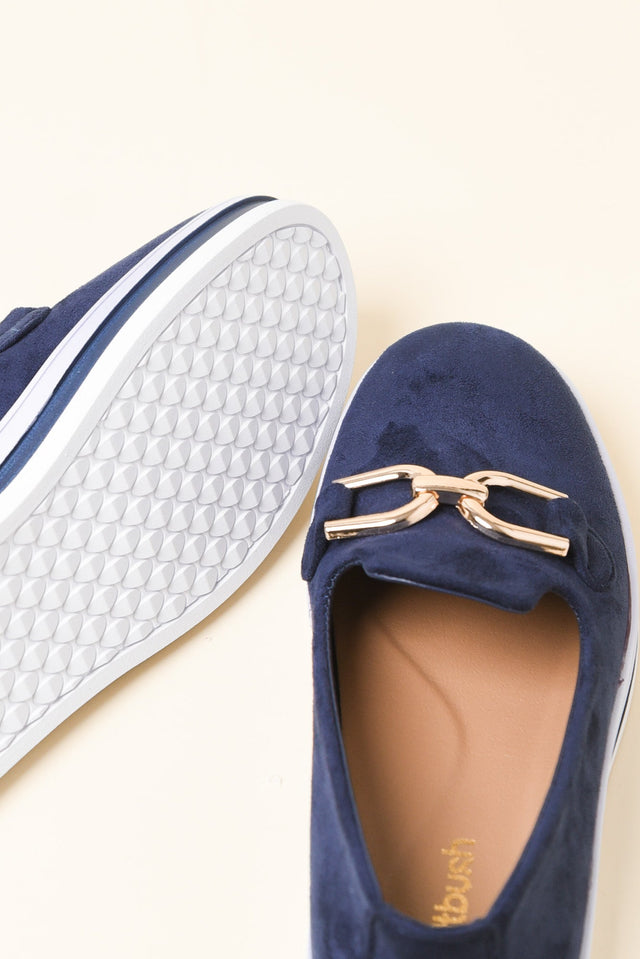 Nature Navy Platform Loafer image 4