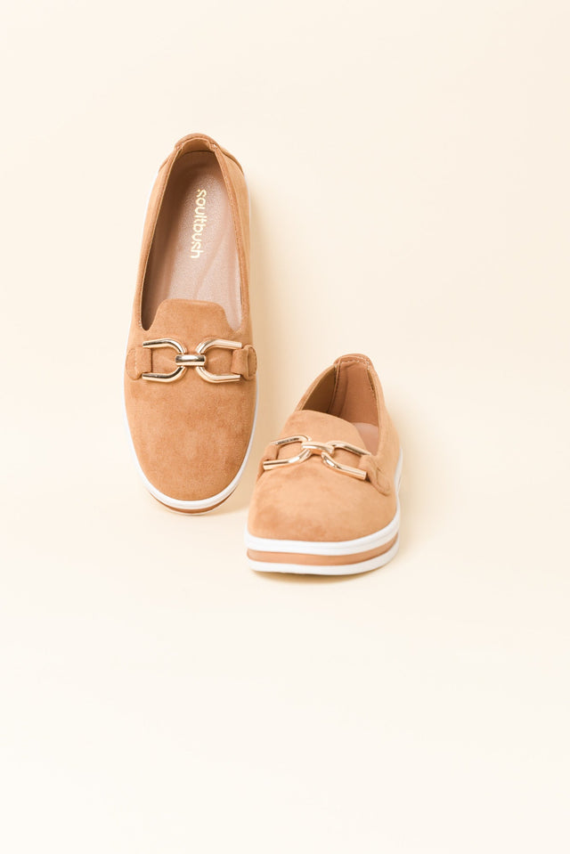 Nature Tan Platform Loafer image 3
