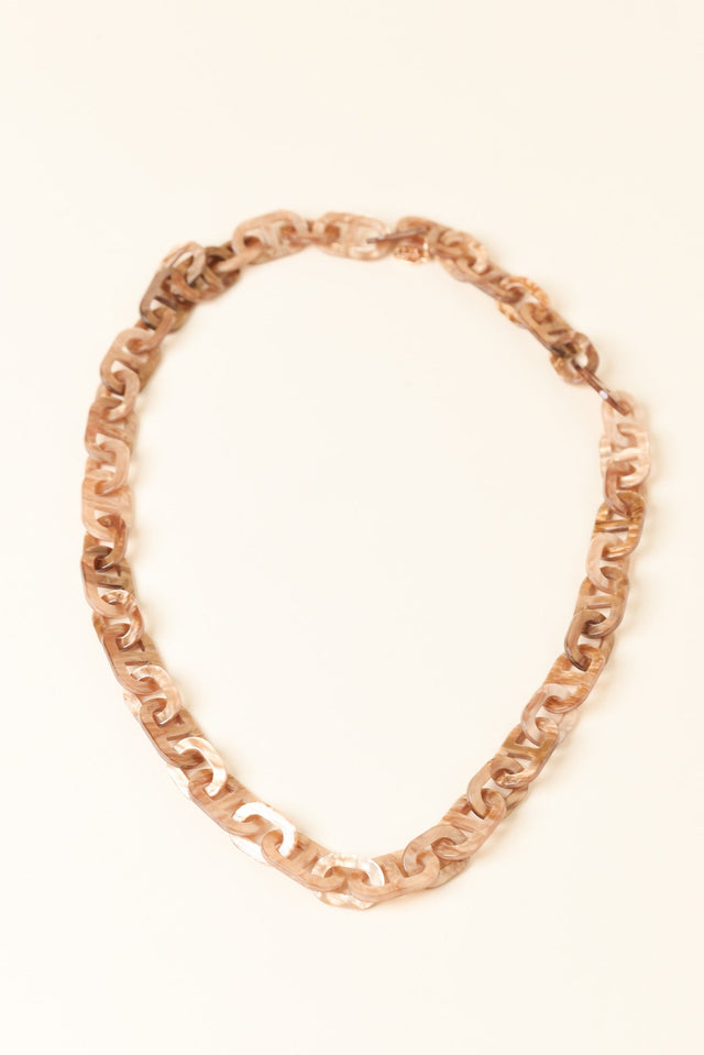 Naya Brown Chain Necklace image 1