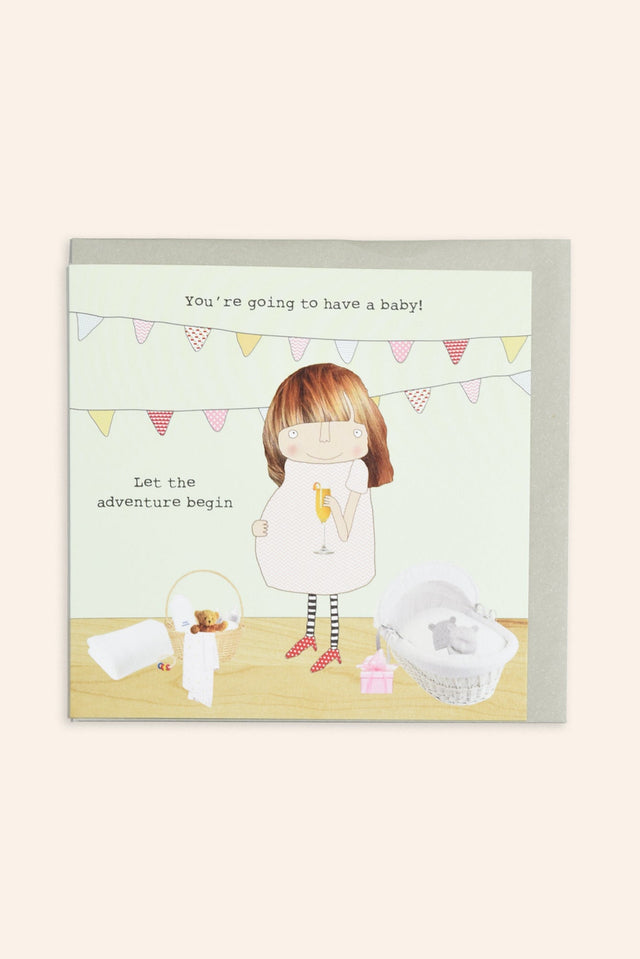 New Baby Adventure Card