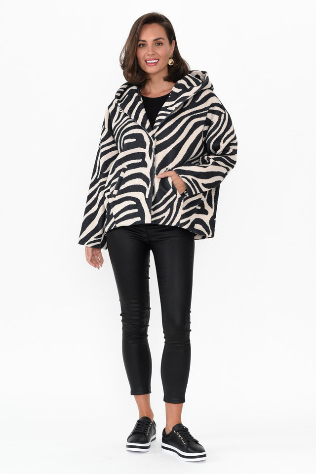 Nolon Zebra Hooded Jacket