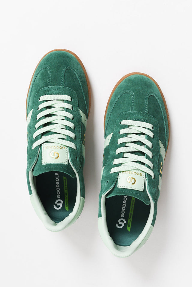 Parallel Green Contrast Suede Sneaker image 8