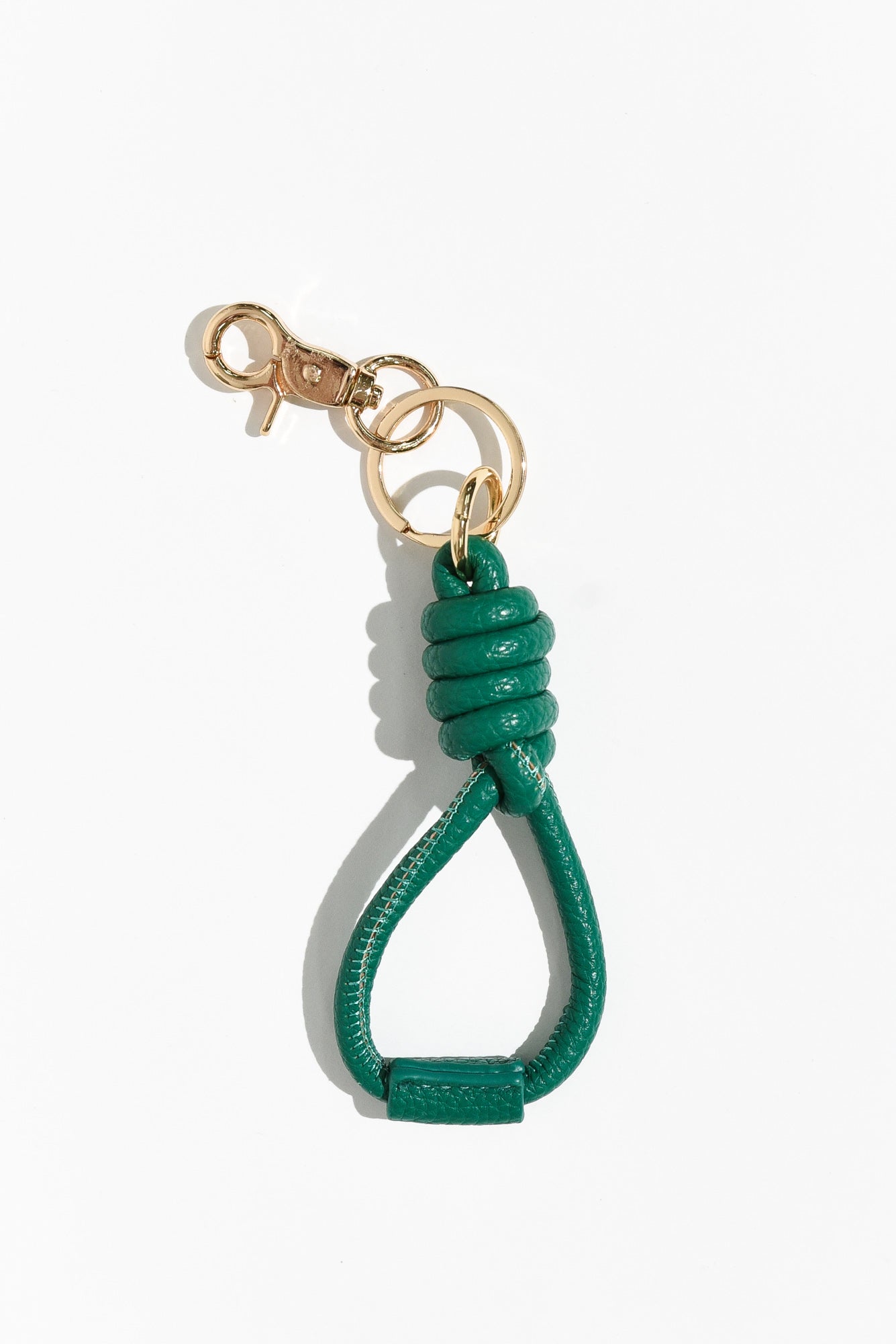 Piccolo Green Knot Keyring - Blue Bungalow NZ