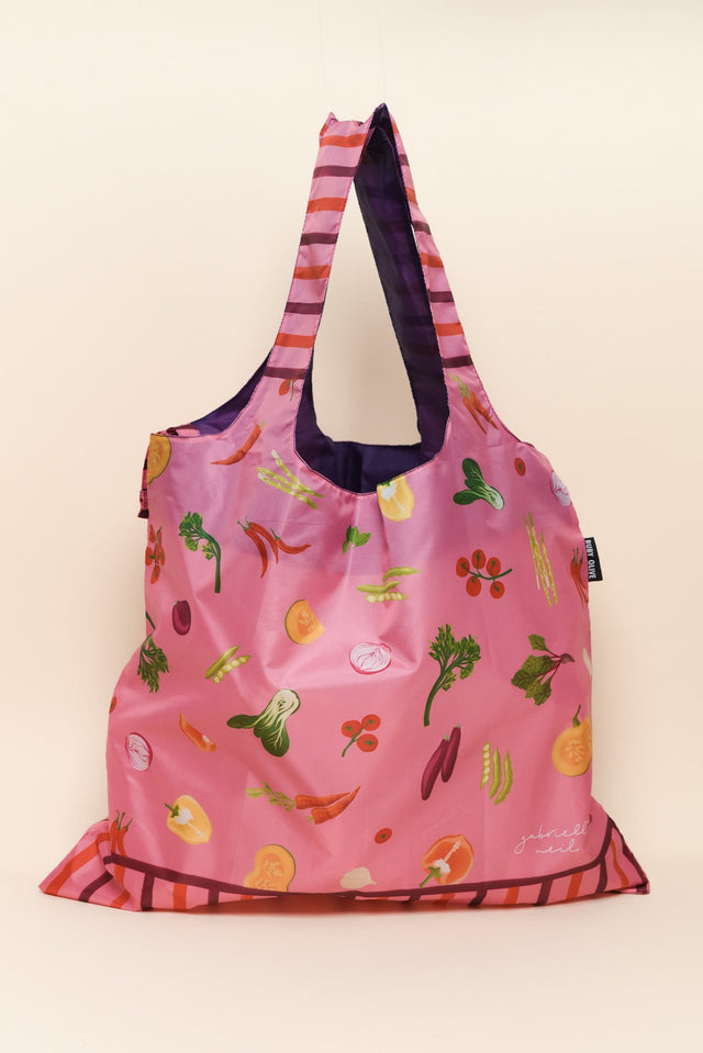Pink Harvest Reuseable Shopping Bag