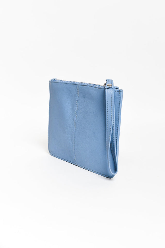 Queens Steel Leather Clutch