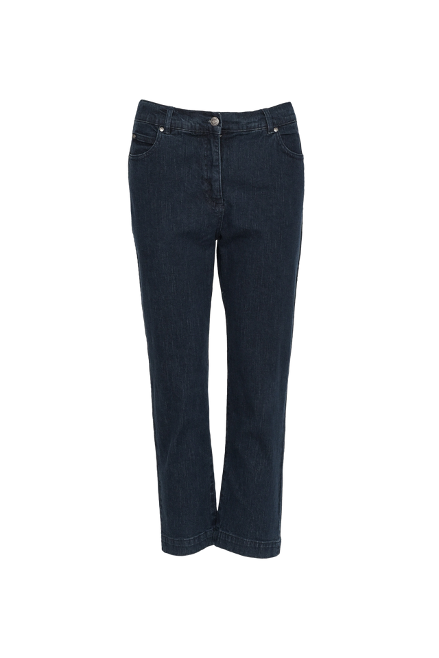Rosanna Dark Denim Cropped Jeans image 4