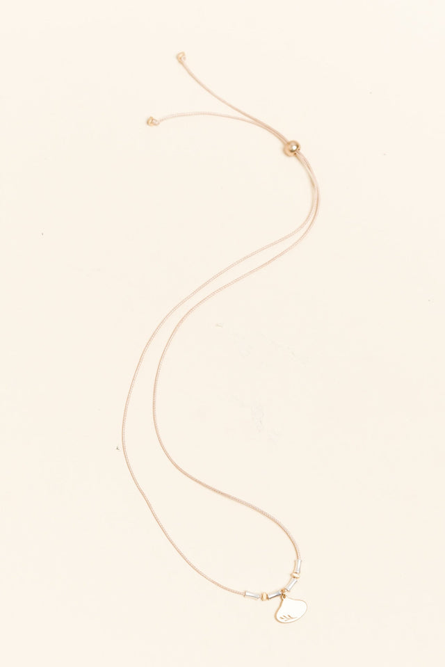 Raelyn Gold Leaf Pendant Necklace
