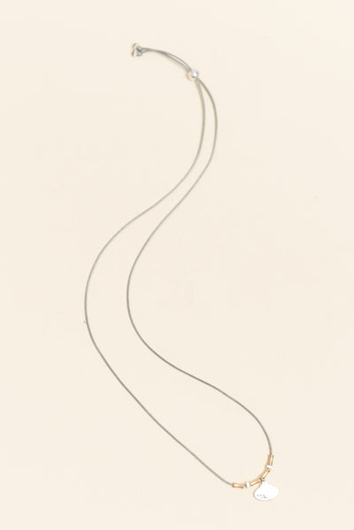 Raelyn Silver Leaf Pendant Necklace