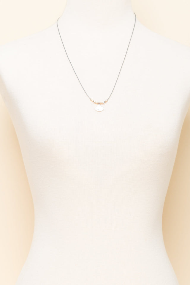 Raelyn Silver Leaf Pendant Necklace