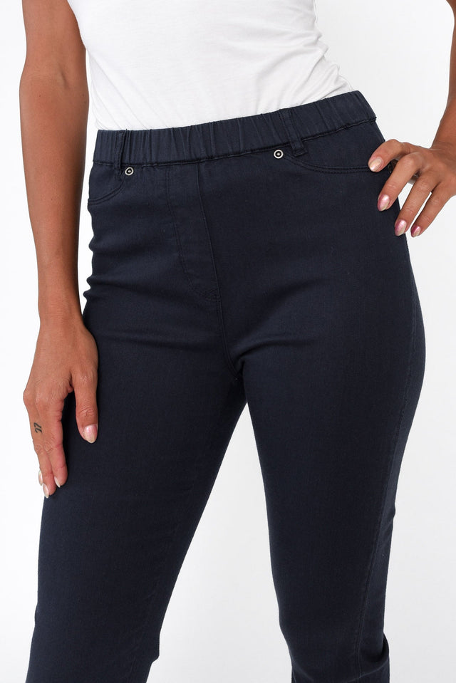 Reed Navy Stretch Cotton Pants