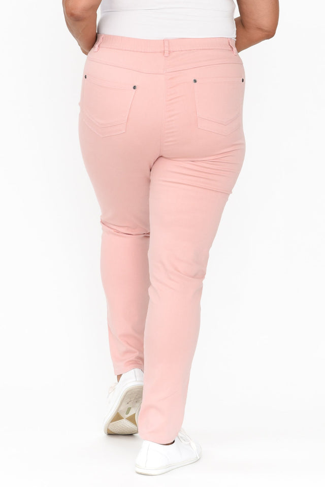 Reed Pink Stretch Cotton Pants image 13