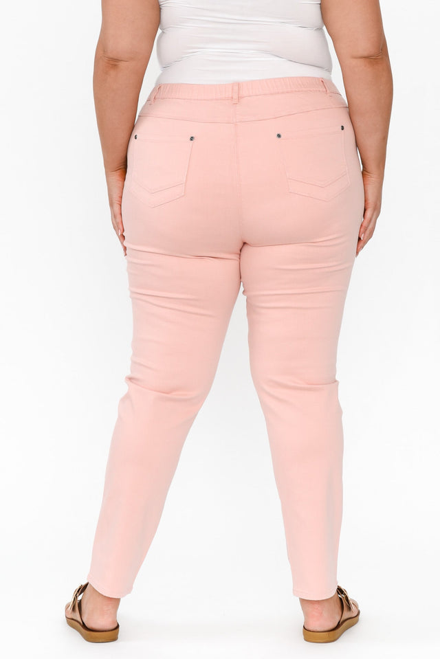 Reed Pink Stretch Cotton Pants image 10
