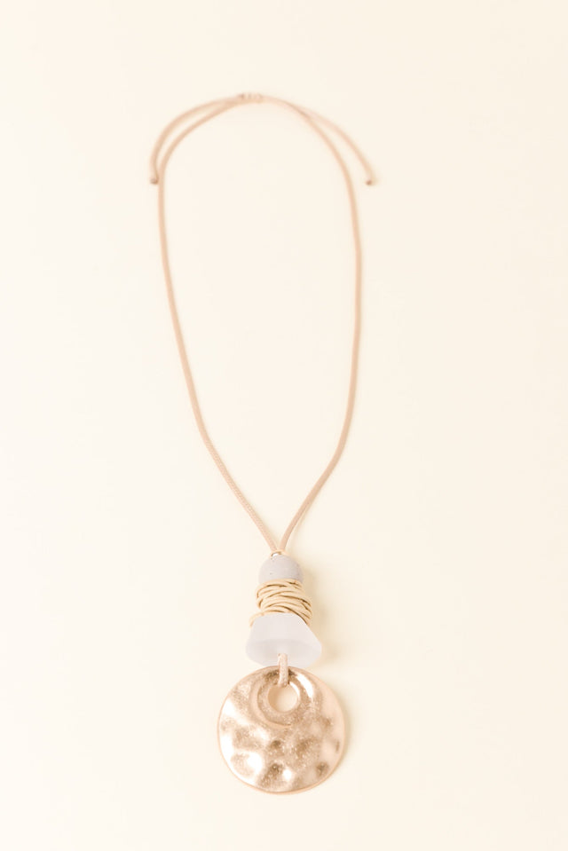Regan Gold Pendant Necklace