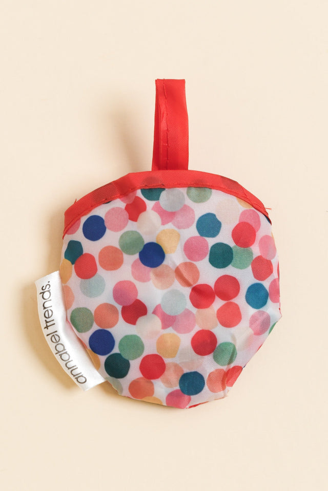 Remi Orange Confetti Twist Fan