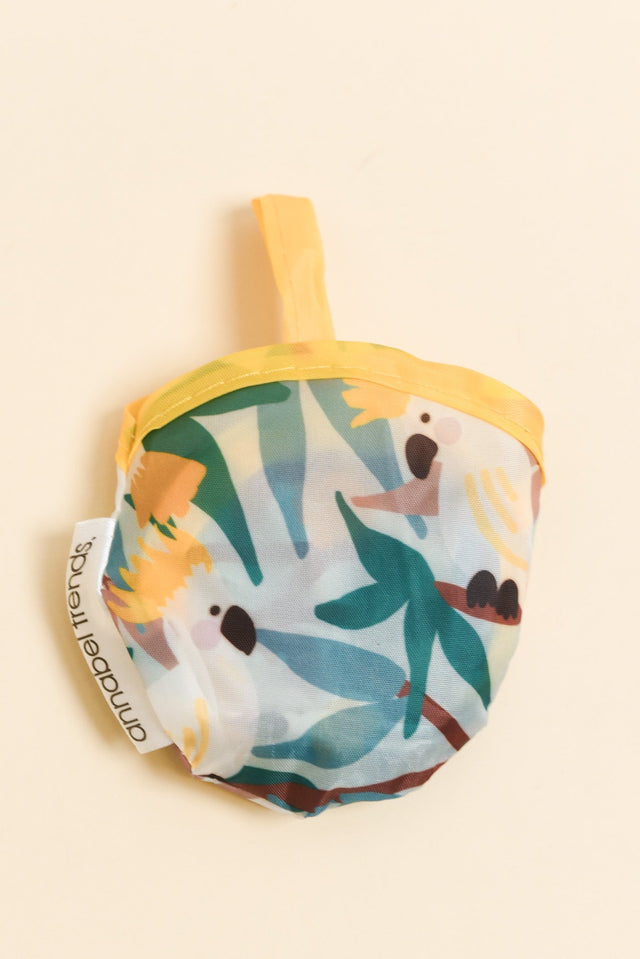 Remi White Cockatoo Twist Fan