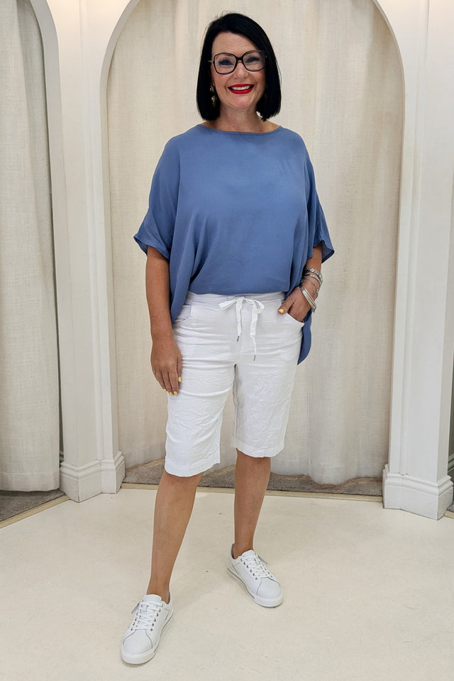 Asha White Travel Shorts image 4