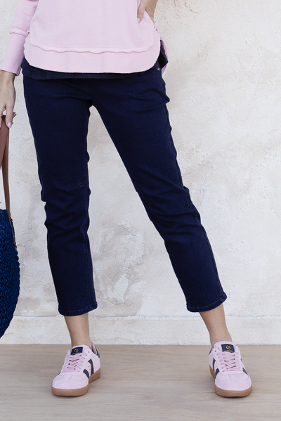 Whistler Navy Cotton Jogger Pants