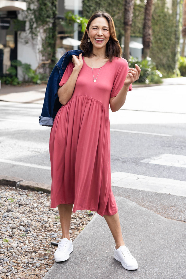 Dalton Rust Crescent Dress