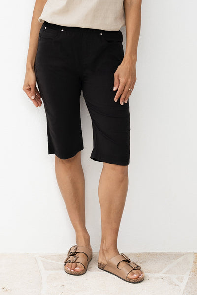 Air-Lite Black Stretch Pocket Shorts
