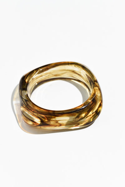 Rita Marble Tortoiseshell Bangle