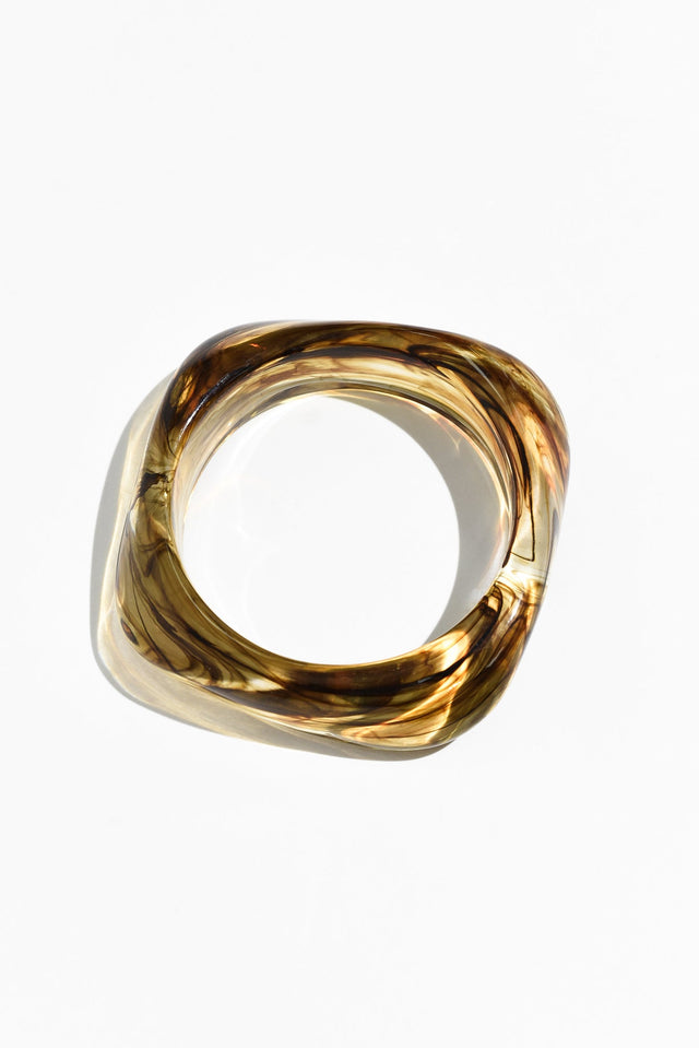 Rita Marble Tortoiseshell Bangle