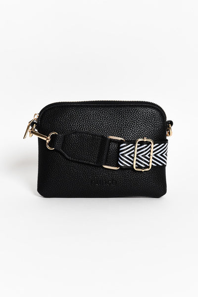 Sally Black Mini Crossbody Bag