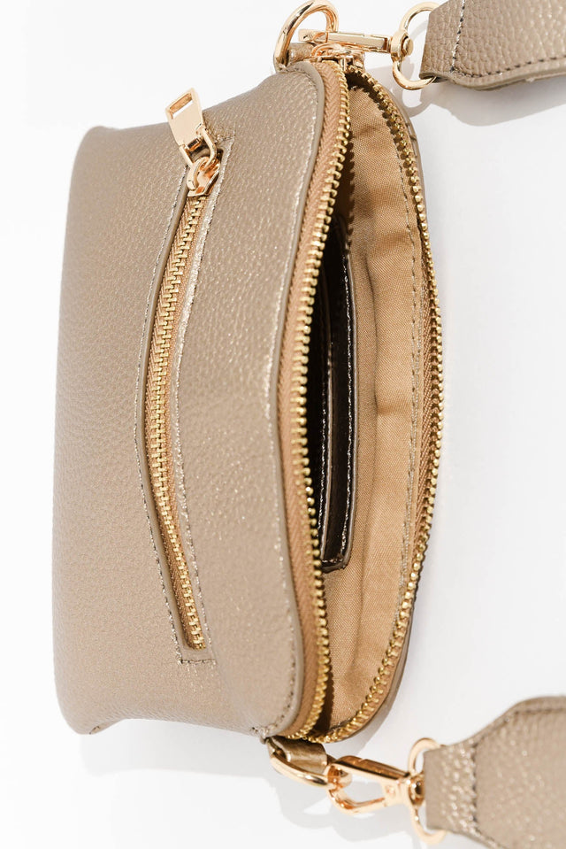 Sally Bronze Mini Crossbody Bag
