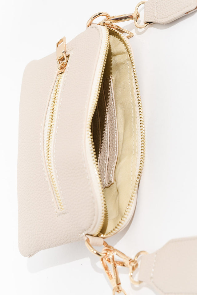 Sally Nude Mini Crossbody Bag