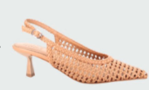 Koscuszkio Tan Leather Woven Heel,REF image 6