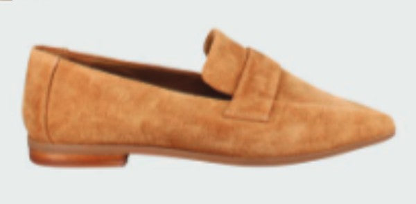 France Tan Suede Loafer,REF image 6