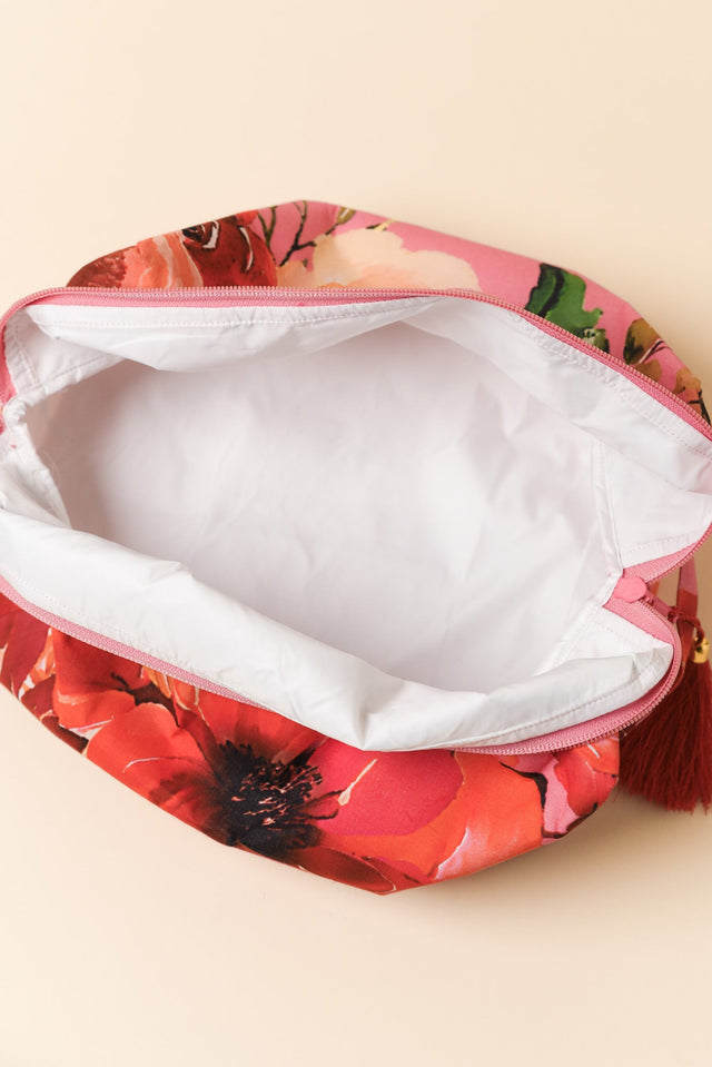 Selva Pink Rose Cotton Toiletry Bag image 4