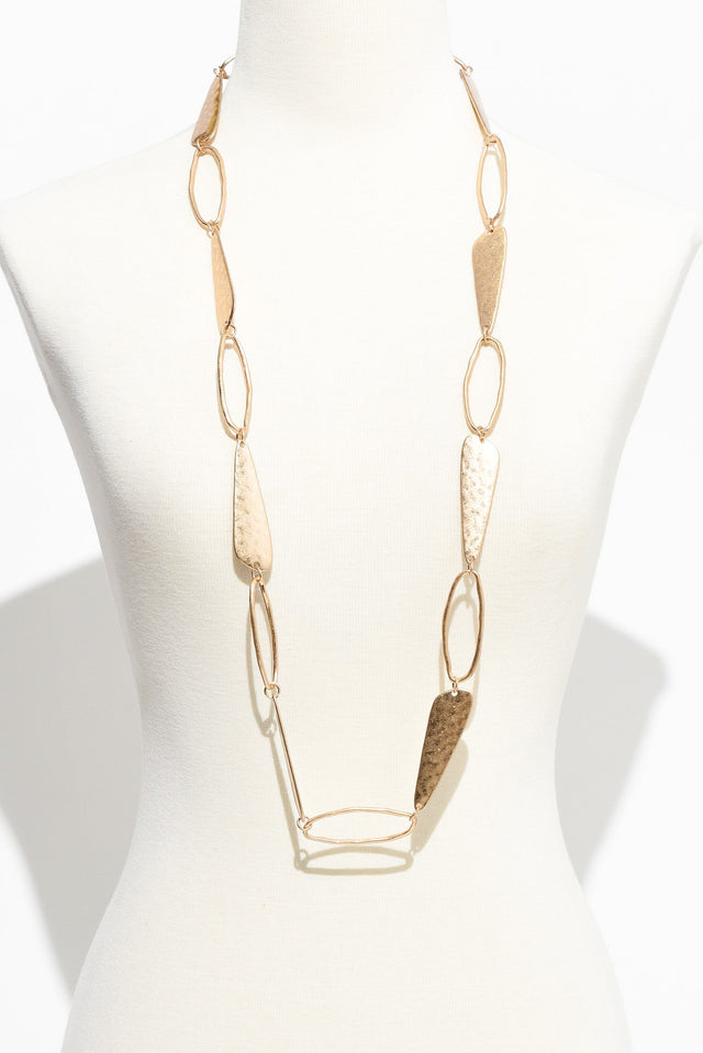 Sila Gold Linked Necklace
