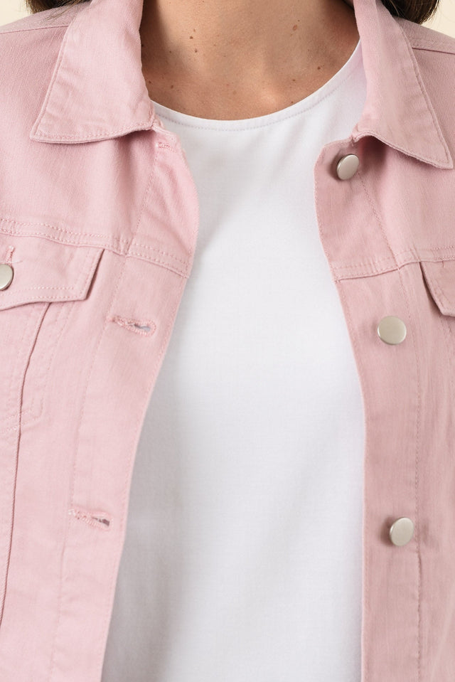 Siobhan Blush Stretch Jacket,Brunette model,alt text|model:MJ image 6