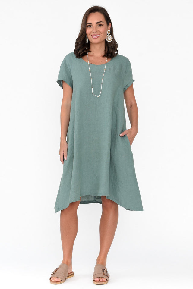 Plus Size Linen Dresses Online - Blue Bungalow NZ - Blue Bungalow NZ