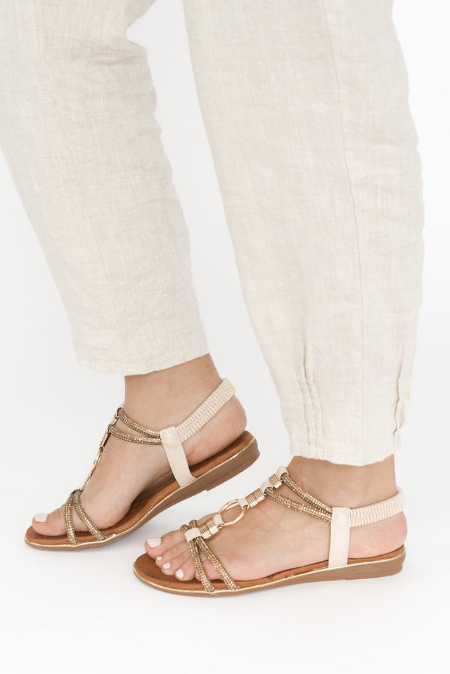 Sony Blush Diamante Sandal image 5