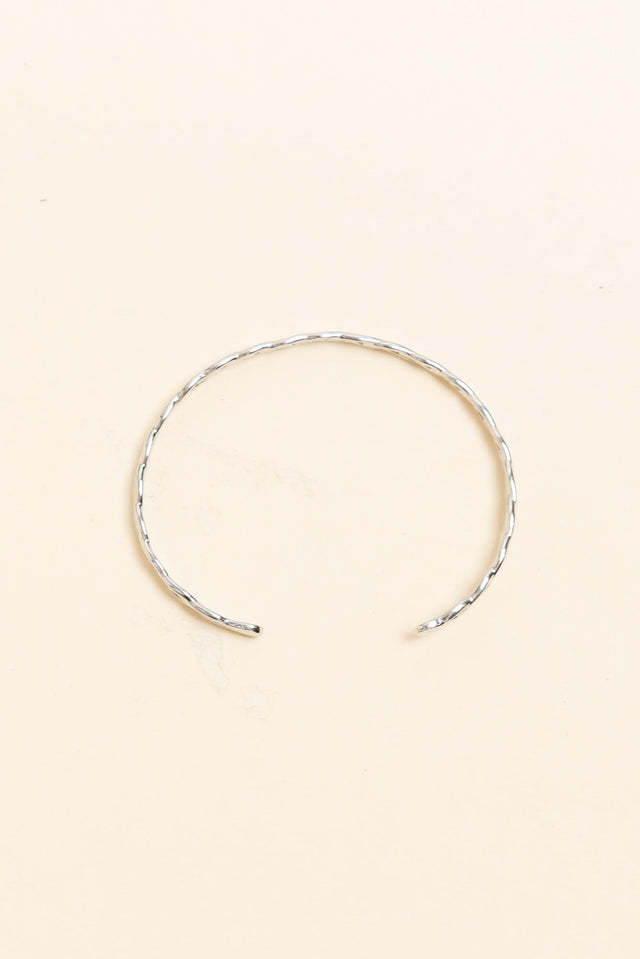 Sylvie Silver Woven Cuff