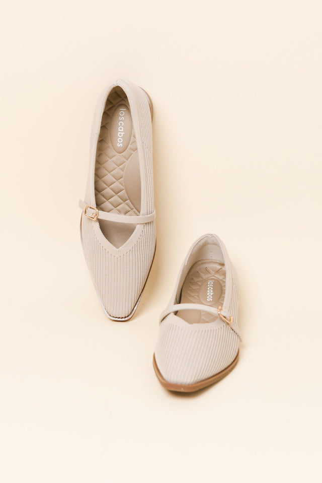 Syri Taupe Ballet Flat image 3