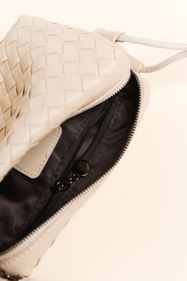 Tellaro Natural Woven Crossbody Bag image 3