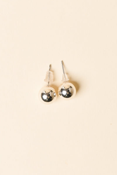 Tommy Silver Stud Earrings