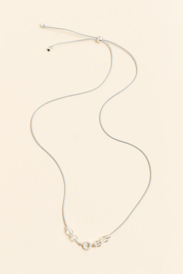 Valera Silver Beaded Necklace image 2